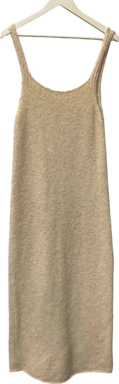 ASOS Edition Cream Knitted Dress UK S