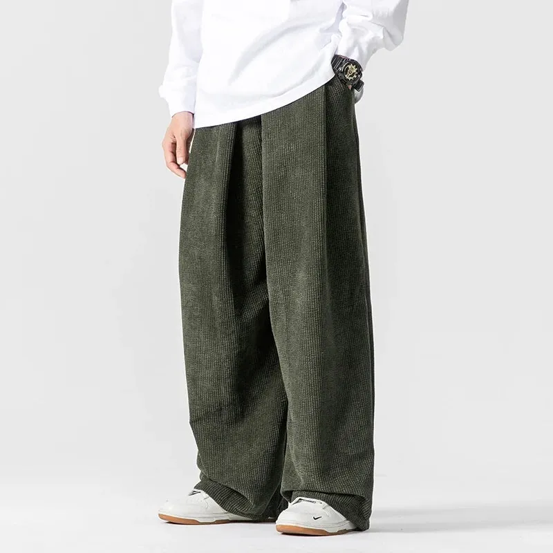 Sora Baggy Corduroy Pants