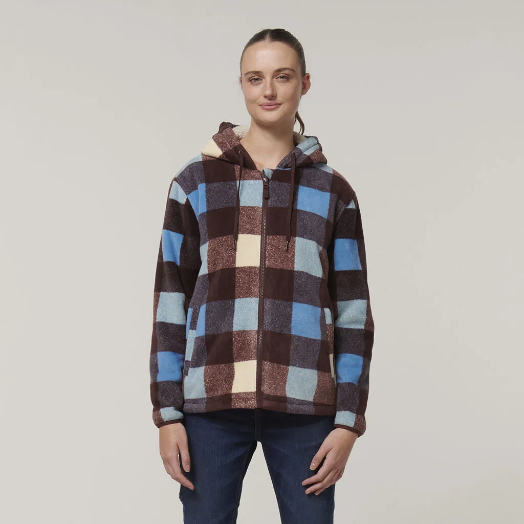 Womens Check Zoodie - Y08522